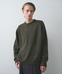 STILL BY HAND(�X�e�B���o�C�n���h)�́ySTILL BY HAND�zPunched shetland sweater(�X�E�F�b�g)