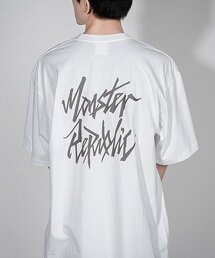 ムーブメントロゴグレーTシャツホワイト