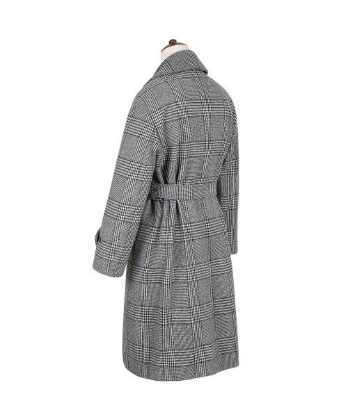 sortie（ソルティ）の「Glen Check Double Coat (Gray)（チェスターコート・メンズ・その他・LARGE）」の3枚目の写真