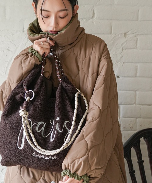 セール】3WAYボアロープトートバッグ（トートバッグ）｜mili an deni