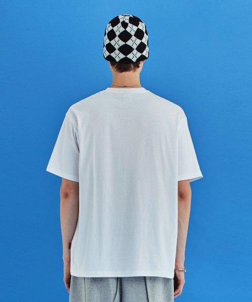 UNALLOYED(アナロイド)の「オーバルロゴTシャツ / ホワイト(Tシャツ/カットソー・メンズ・その他・SMALL/LARGE/MEDIUM)」の3枚目の写真