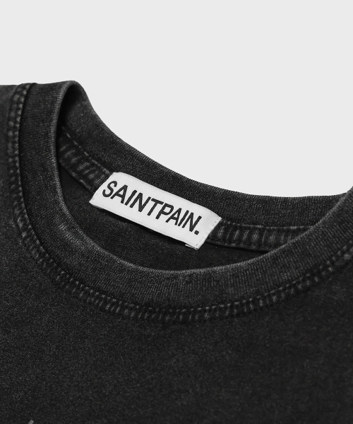SAINTPAIN(セイントペイン)の「SP ヘックスピグメントクロップ半袖Tシャツブラック(Tシャツ/カットソー・レディース・その他・FREE)」の3枚目の写真