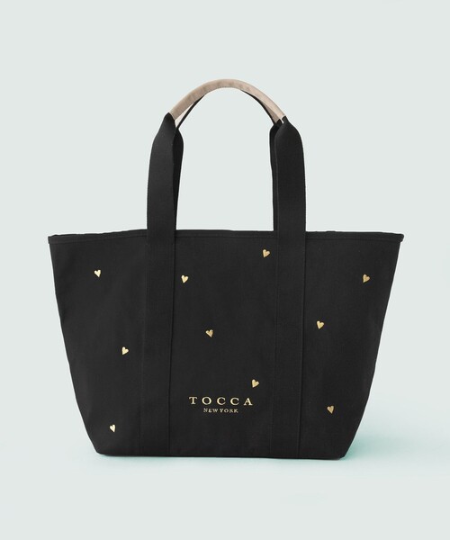 TOCCA(トッカ)の「LUCKY SHOWER TRAVELING TOTE トラベルキャンバストート(トートバッグ・レディース・ベージュ系/レッド系1/ブラック系/グレー系・F)」の12枚目の写真
