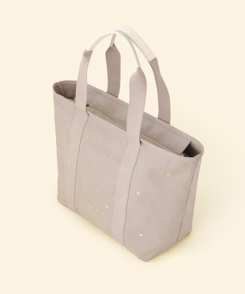 TOCCA(トッカ)の「LUCKY SHOWER TRAVELING TOTE トラベルキャンバストート(トートバッグ・レディース・ベージュ系/レッド系1/ブラック系/グレー系・F)」の15枚目の写真