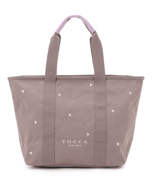 TOCCA(トッカ)の「LUCKY SHOWER TRAVELING TOTE トラベルキャンバストート(トートバッグ・レディース・ベージュ系/レッド系1/ブラック系/グレー系・F)」の21枚目の写真