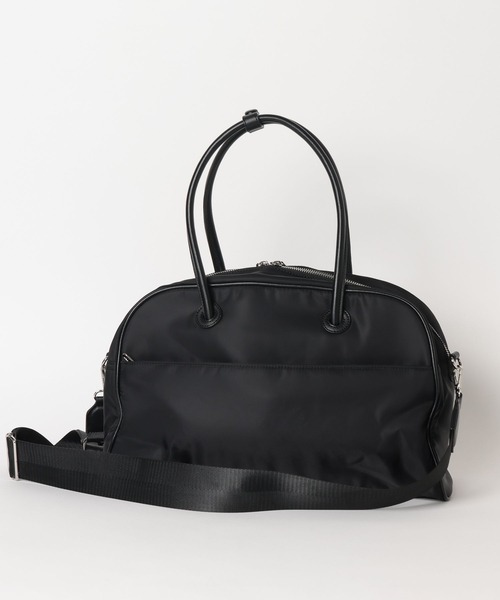 BAYFLOW(ベイフロー)の「パイピングBIGボストン(ボストンバッグ・レディース・ブラック/ブラウン・FREE)」の15枚目の写真