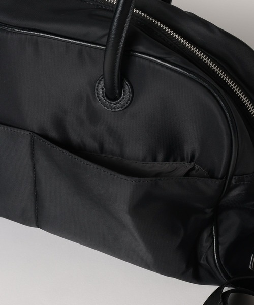 BAYFLOW(ベイフロー)の「パイピングBIGボストン(ボストンバッグ・レディース・ブラック/ブラウン・FREE)」の18枚目の写真