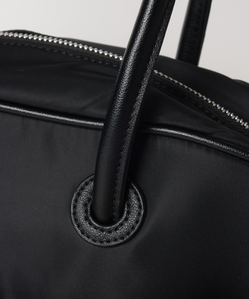 BAYFLOW(ベイフロー)の「パイピングBIGボストン(ボストンバッグ・レディース・ブラック/ブラウン・FREE)」の20枚目の写真