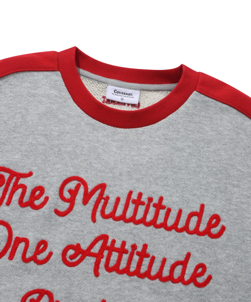 COVERNAT（カバーナット）の「レトロレタリングスウェットメランジグレー（スウェット・レディース・その他・LARGE/MEDIUM/X-LARGE/SMALL）」の3枚目の写真