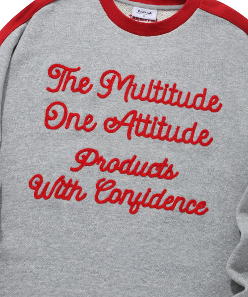 COVERNAT（カバーナット）の「レトロレタリングスウェットメランジグレー（スウェット・レディース・その他・LARGE/MEDIUM/X-LARGE/SMALL）」の6枚目の写真