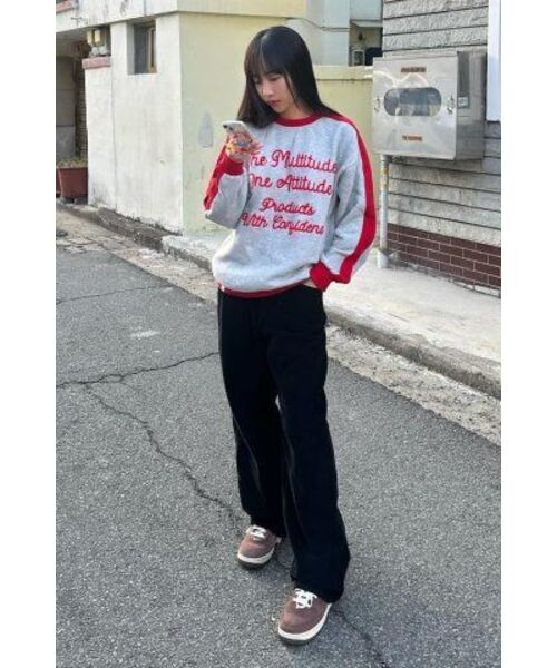 COVERNAT(カバーナット)の「レトロレタリングスウェットメランジグレー(スウェット・レディース・その他・LARGE/MEDIUM/X-LARGE/SMALL)」の11枚目の写真