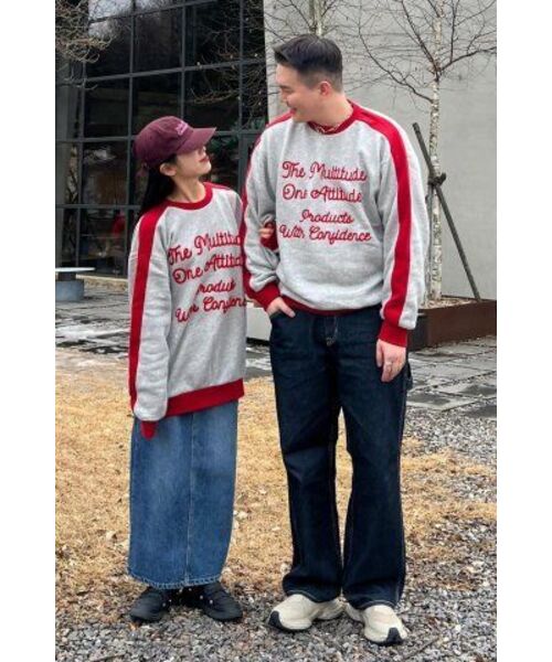 COVERNAT(カバーナット)の「レトロレタリングスウェットメランジグレー(スウェット・レディース・その他・LARGE/MEDIUM/X-LARGE/SMALL)」の13枚目の写真