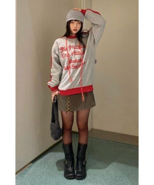 COVERNAT(カバーナット)の「レトロレタリングスウェットメランジグレー(スウェット・レディース・その他・LARGE/MEDIUM/X-LARGE/SMALL)」の14枚目の写真