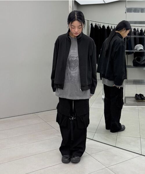 INSILENCE WOMEN（インサイレンスウーマン）の「ナチュラルシュランクジャンパー アイボリー（ブルゾン・レディース・その他・SMALL/MEDIUM）」の7枚目の写真
