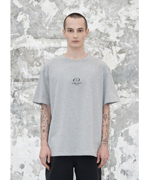 アパレルスタライトロゴTシャツ(グレー・メランジ / グレー)