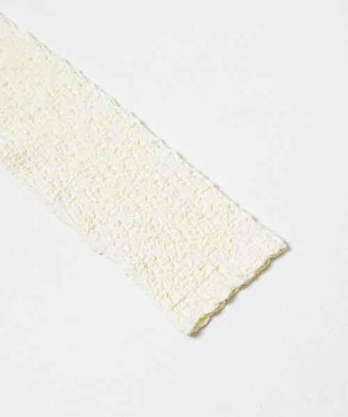 KBF（ケイビーエフ）の「ポコポコジャガードシャツ（シャツ/ブラウス・レディース・アイボリー/ブラック/ピンク・ONE）」の9枚目の写真