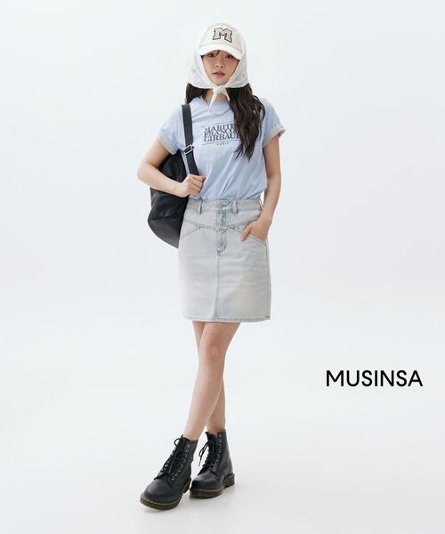 runningHIGH（ランニングハイ）の「アプリケロゴ H/S Tシャツ [ミント]（Tシャツ/カットソー・レディース・その他・FREE）」の8枚目の写真