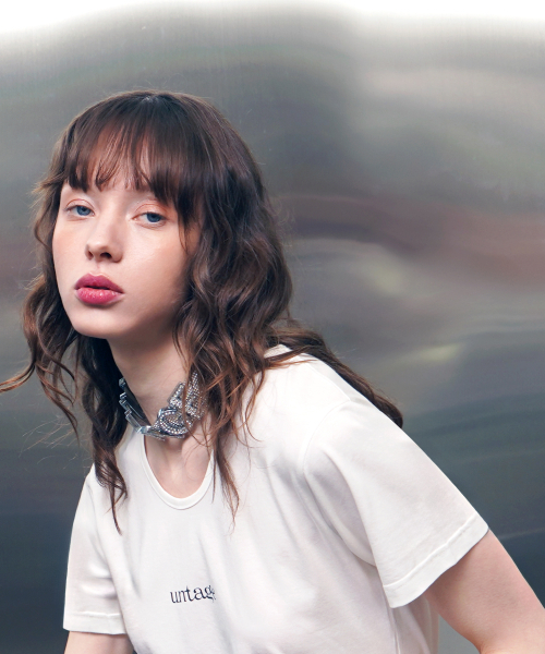 UNTAGE（アンテージ）の「テンセルロゴプリント半袖Tシャツ[ホワイト](ユニセックス)_UTT-ST31（Tシャツ/カットソー・メンズ・その他・LARGE/MEDIUM/SMALL）」の3枚目の写真
