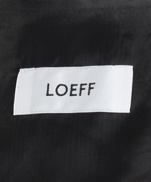 LOEFF(ロエフ)の「<LOEFF>ギャバジン ノーカラー ジャケット(ノーカラージャケット・レディース・ナチュラル/ダークグレー・2/1/0)」の20枚目の写真