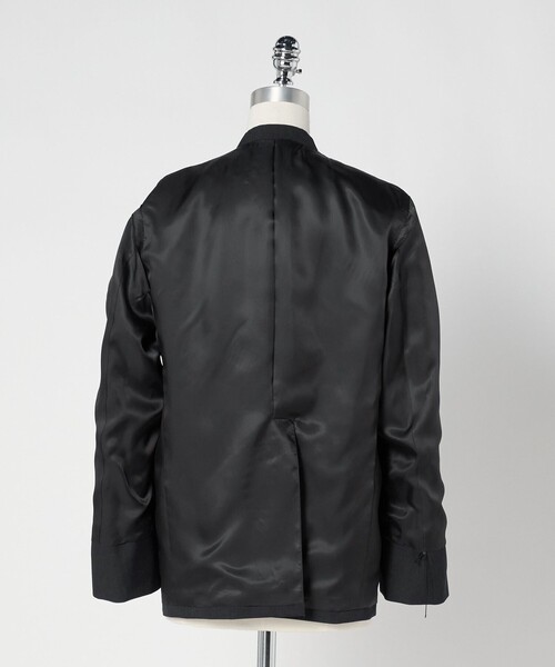 LOEFF(ロエフ)の「<LOEFF>ギャバジン ノーカラー ジャケット(ノーカラージャケット・レディース・ナチュラル/ダークグレー・2/1/0)」の22枚目の写真