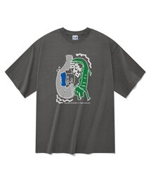 トリオ 半袖Tシャツ グレー