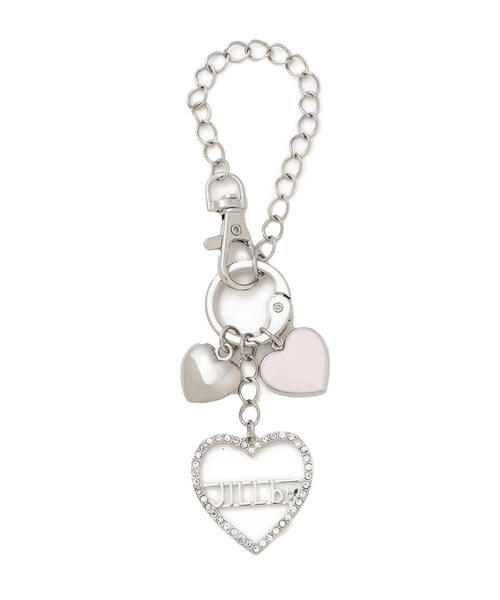 JILL by JILL STUART（ジルバイジルスチュアート）の「ハートビジューチャーム（キーホルダー・レディース・シルバー/ゴールド・FREE）」の10枚目の写真