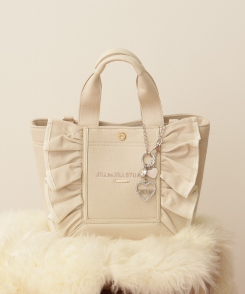 JILL by JILL STUART（ジルバイジルスチュアート）の「ハートビジューチャーム（キーホルダー・レディース・シルバー/ゴールド・FREE）」の6枚目の写真