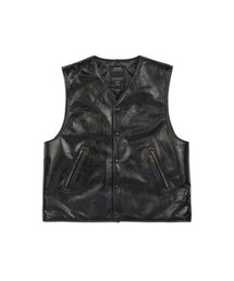 DIAFVINE（ディアフバイン）の「DV.LOT 698 V-Neck Sheepskin Vest（ベスト）」