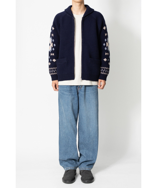 HORLISUN(ホーリーサン)の「Cusco Cowichan Cardigan Navy(ニット/セーター・レディース・その他・MEDIUM/LARGE)」の9枚目の写真