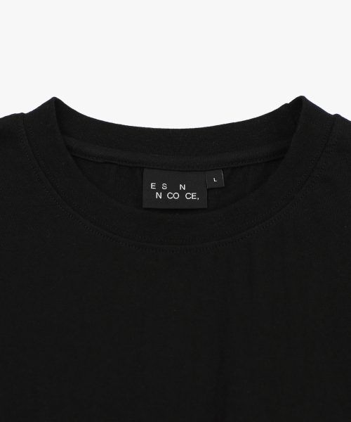 ESN（イーエスエヌ）の「エンスコンス ポイントワッペンオーバーサイズTシャツ ブラック（Tシャツ/カットソー・メンズ・その他・LARGE/MEDIUM）」の6枚目の写真