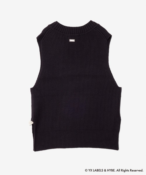 &TEAM | ZOZOTOWN KNIT VEST（ベスト）｜&TEAM | ZOZOTOWN（エン