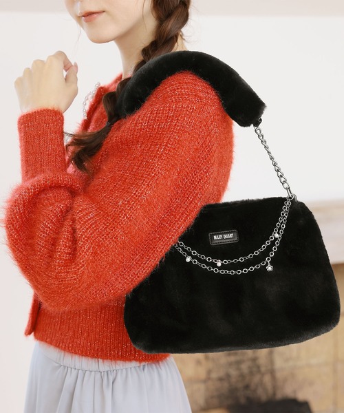 セール】Wチェーンファー 2WAYショルダー（ショルダーバッグ）｜MARY