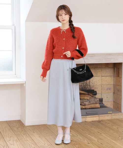 MARY QUANT（マリークワント）の「Wチェーンファー 2WAYショルダー（ショルダーバッグ・レディース・ブラック/ホワイト/ブルー・FREE）」の15枚目の写真