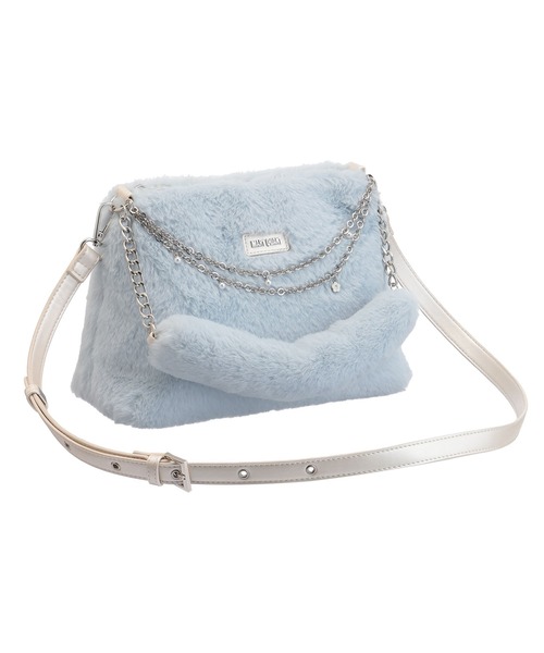 セール】Wチェーンファー 2WAYショルダー（ショルダーバッグ）｜MARY