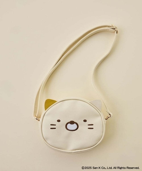 a.v.v（アーヴェヴェ）の「【数量限定】[KIDS]【すみっコぐらし】お顔ショルダーバッグ（ショルダーバッグ・キッズ・アイボリー/ホワイト/ダークインディゴブルー・120）」の3枚目の写真