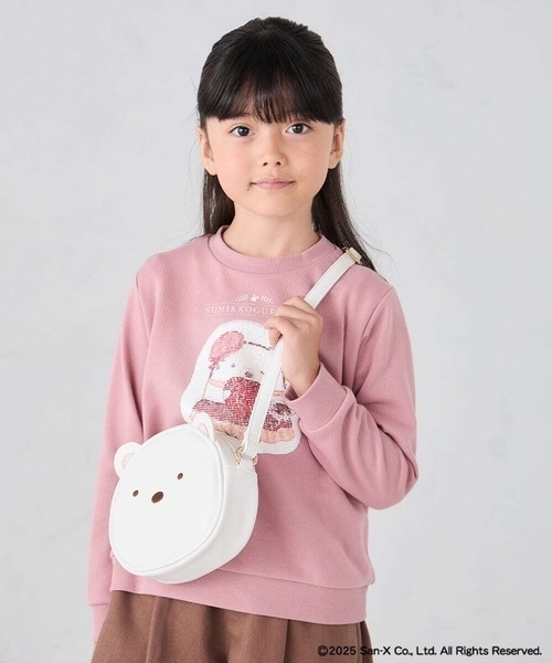 a.v.v（アーヴェヴェ）の「【数量限定】[KIDS]【すみっコぐらし】お顔ショルダーバッグ（ショルダーバッグ・キッズ・アイボリー/ホワイト/ダークインディゴブルー・120）」の7枚目の写真