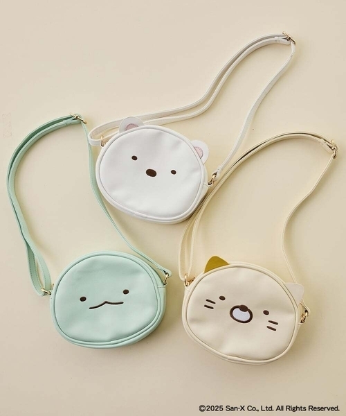 a.v.v（アーヴェヴェ）の「【数量限定】[KIDS]【すみっコぐらし】お顔ショルダーバッグ（ショルダーバッグ・キッズ・アイボリー/ホワイト/ダークインディゴブルー・120）」の16枚目の写真