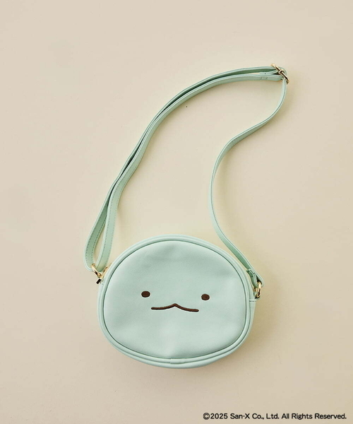 a.v.v（アーヴェヴェ）の「【数量限定】[KIDS]【すみっコぐらし】お顔ショルダーバッグ（ショルダーバッグ・キッズ・アイボリー/ホワイト/ダークインディゴブルー・120）」の4枚目の写真