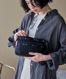 LeSportsac（レスポートサック）の「LeSportsac × FREAK'S STORE/レスポートサック 別注 COSMETIC CLUTCH W STRAP/コスメティック クラッチ ダブルストラップ/コスメ ポーチ（ポーチ）」