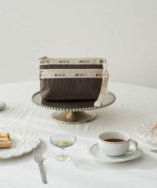 LeSportsac × FREAK'S STORE/レスポートサック 別注 COSMETIC CLUTCH W