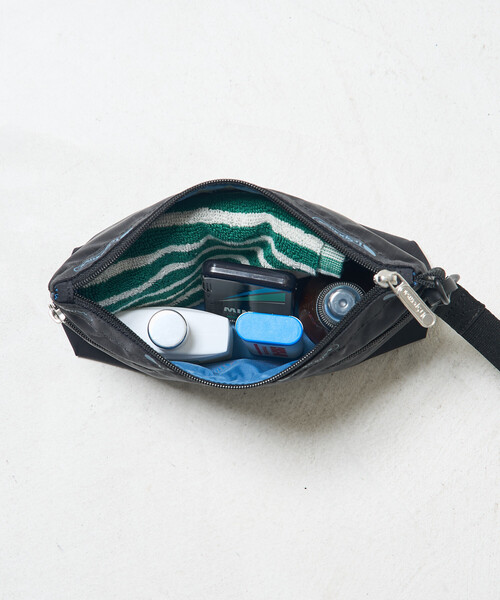 FREAK'S STORE（フリークスストア）の「LeSportsac × FREAK'S STORE/レスポートサック 別注 COSMETIC CLUTCH W STRAP/コスメティック クラッチ ダブルストラップ/コスメ ポーチ（ポーチ・レディース・ブラウン/ブラック・ONE SIZE）」の20枚目の写真