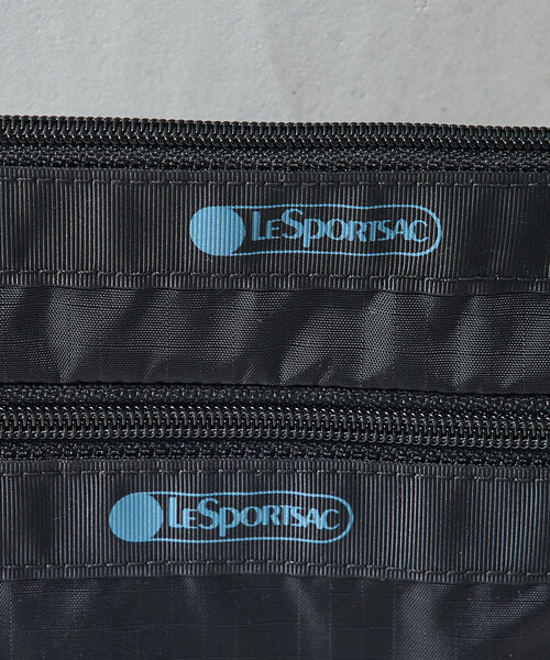 FREAK'S STORE（フリークスストア）の「LeSportsac × FREAK'S STORE/レスポートサック 別注 COSMETIC CLUTCH W STRAP/コスメティック クラッチ ダブルストラップ/コスメ ポーチ（ポーチ・レディース・ブラウン/ブラック・ONE SIZE）」の8枚目の写真