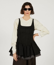 PRANK PROJECT（プランクプロジェクト）の「【Pre-Order】ラスティックペプラムトップ   Rustic Peplum Tops（その他トップス）」
