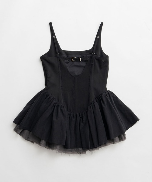 PRANK PROJECT（プランクプロジェクト）の「【2026Spring Pre-Order】ラスティックペプラムトップ / Rustic Peplum Tops（その他トップス・レディース・ブラック/アイボリー・FREE）」の16枚目の写真