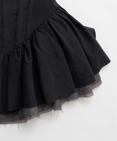 PRANK PROJECT（プランクプロジェクト）の「【2026Spring Pre-Order】ラスティックペプラムトップ / Rustic Peplum Tops（その他トップス・レディース・ブラック/アイボリー・FREE）」の17枚目の写真