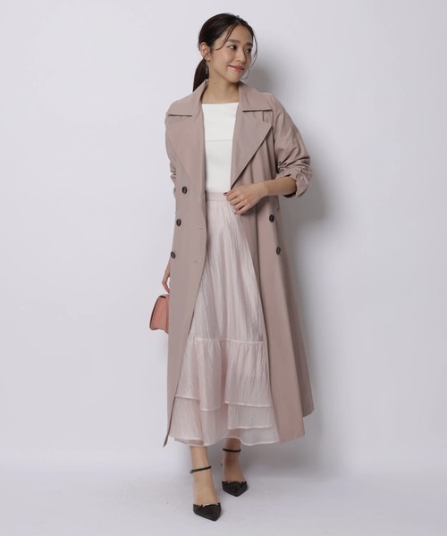 JUSGLITTY（ジャスグリッティー）の「シアーヘムティアードスカート（スカート・レディース・ピンク・2/1/0）」の8枚目の写真