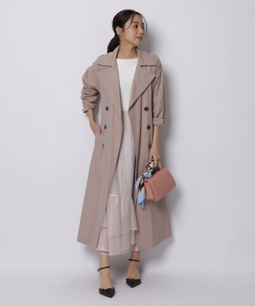 JUSGLITTY（ジャスグリッティー）の「シアーヘムティアードスカート（スカート・レディース・ピンク・2/1/0）」の9枚目の写真