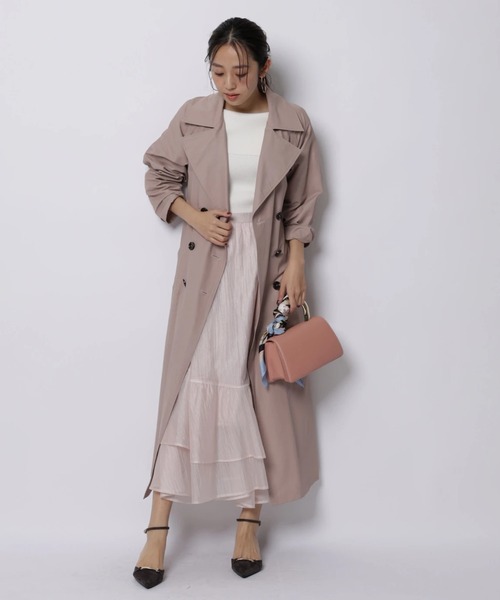 JUSGLITTY（ジャスグリッティー）の「シアーヘムティアードスカート（スカート・レディース・ピンク・2/1/0）」の10枚目の写真