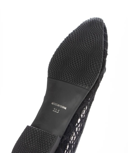 enchanted（エンチャンテッド）の「エンブロイダリーチュールバレエシューズ（バレエシューズ・レディース・ライトグレー/アイボリー/ライトブラウン/ブラック・22.5/24.5/24/23.5/23）」の17枚目の写真