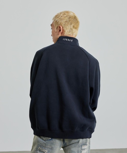 JORDAN BRAND（ジョーダンブランド）の「ジョーダン フライト メンズ グラフィック フリース 1/4ジップ / Jordan Flight Men's Graphic Fleece 1/4-Zip IF1816-010 Black（スウェット・メンズ・ブラック・2XL/XL/L/M/S）」の8枚目の写真